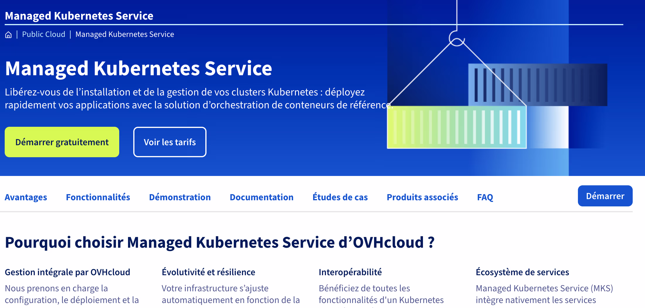 Screenshot de la présentation de MKS