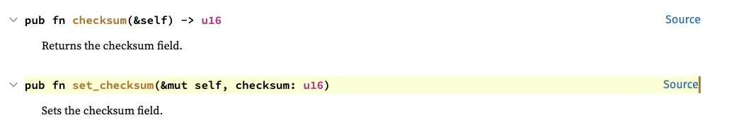checksum doc
