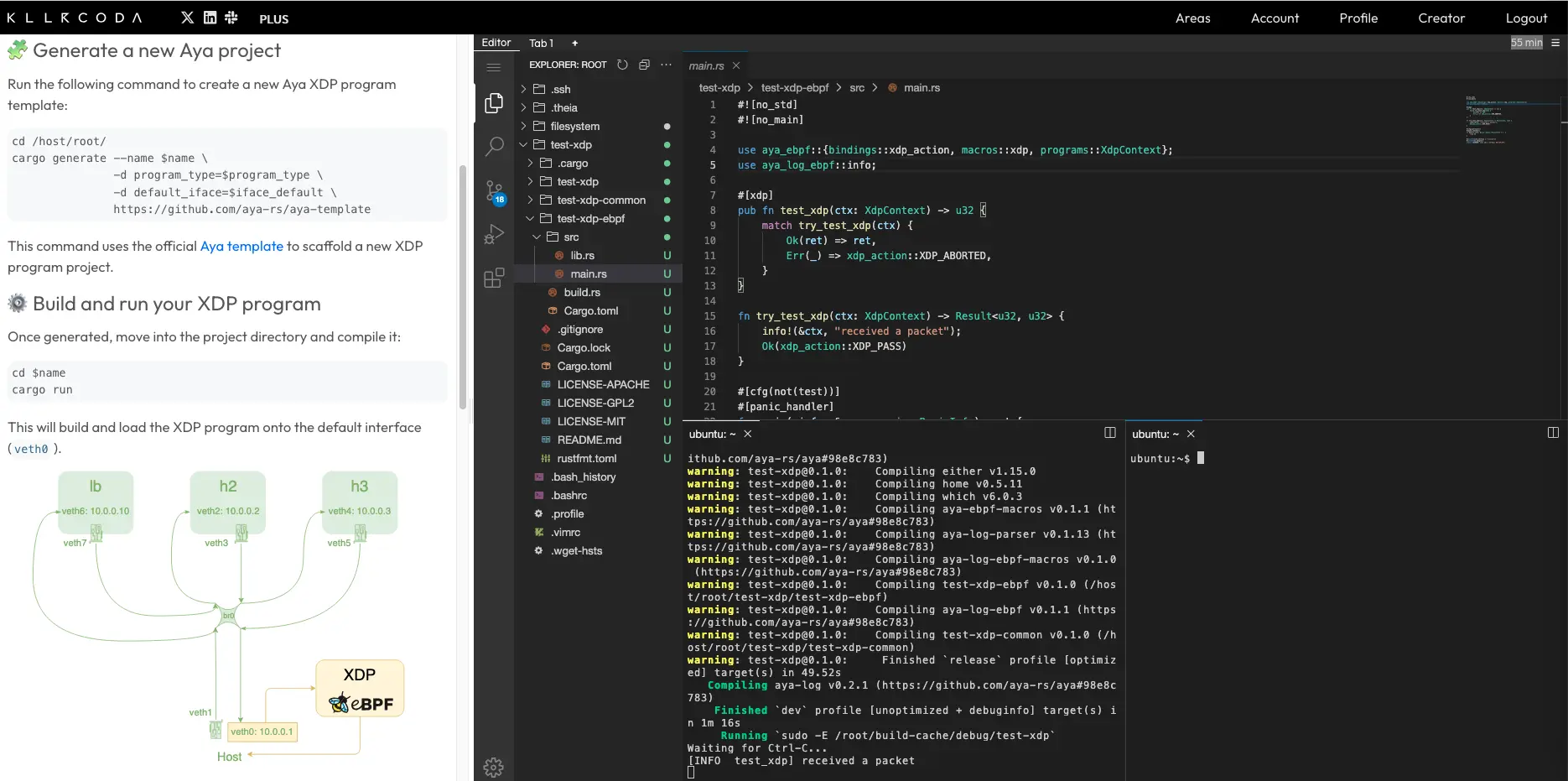 Killer coda screenshot